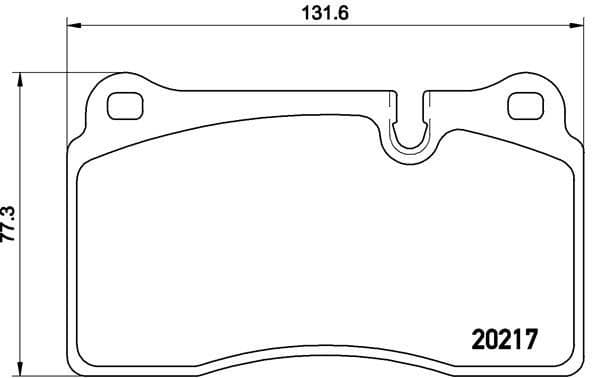 Brake Pad Set, disc brake PRIME LINE P44018