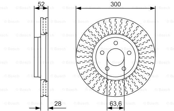 Brake Disc 0986479D38 - image 5