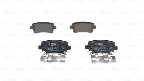 Brake Pad Set, disc brake 0986424124