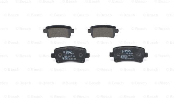 Brake Pad Set, disc brake 0986424124 - image 3