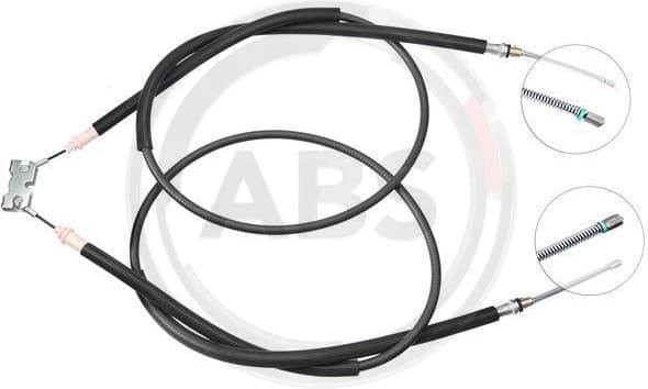 Cable Pull, parking brake K12035