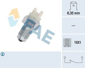 Switch, reverse light 41040