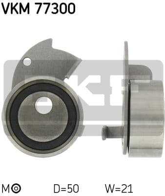 Tensioner Pulley, timing belt VKM 77300 - image 2