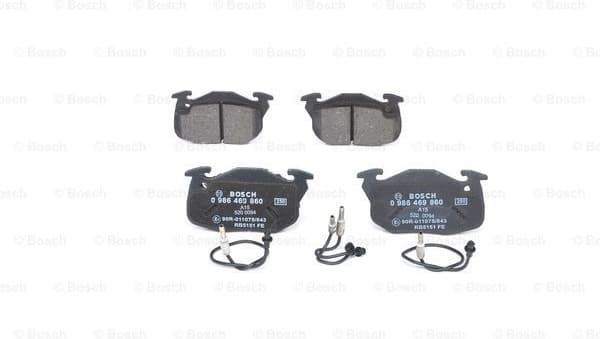 Brake Pad Set, disc brake 0986469860