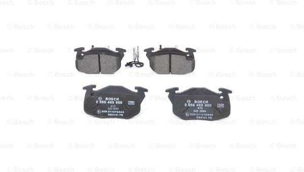Brake Pad Set, disc brake 0986469860 - image 3