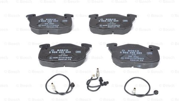 Brake Pad Set, disc brake 0986469860 - image 6