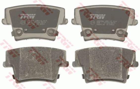Brake Pad Set, disc brake COTEC GDB4135 - image 2