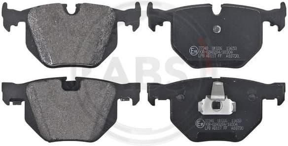Brake Pad Set, disc brake 37348