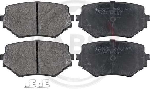 Brake Pad Set, disc brake 36965