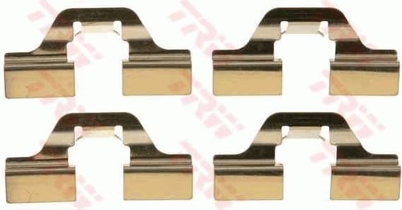 Accessory Kit, disc brake pad PFK405