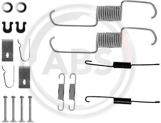 Accessory Kit, brake shoes 0743Q
