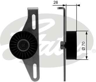 Belt Tensioner, V-ribbed belt DriveAlign™ T38484