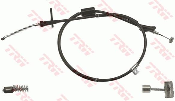 Cable Pull, parking brake GCH662