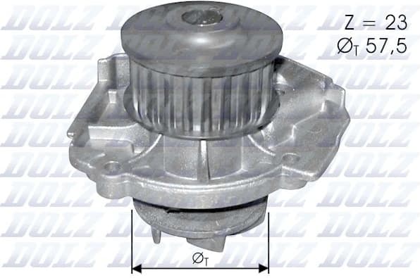 Water pump cooling system S-219