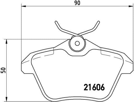 Brake Pad Set, disc brake PRIME LINE P23067