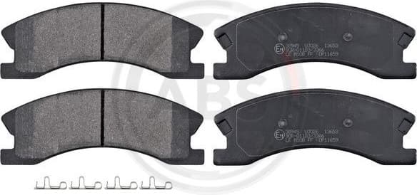 Brake Pad Set, disc brake 38945