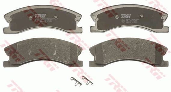 Brake Pad Set, disc brake COTEC GDB4133 - image 2