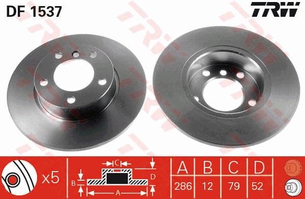 Brake Disc DF1537