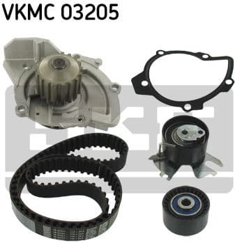 Timing belt kit with water pump VKMC 03205 - image 3