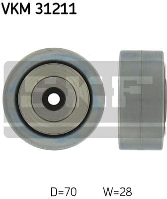 Deflection/Guide Pulley, V-ribbed belt VKM 31211