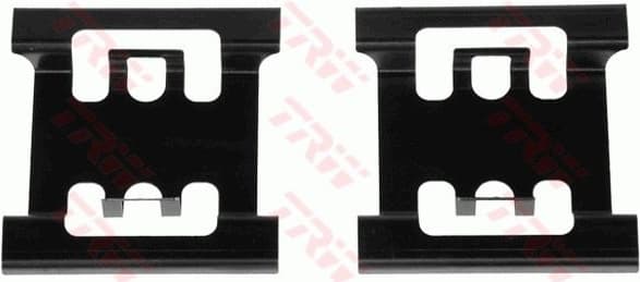 Accessory Kit, disc brake pad PFK540