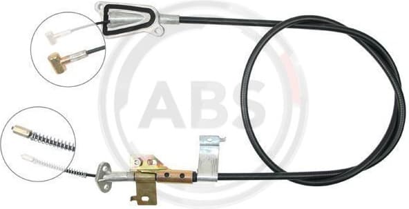 Cable Pull, parking brake K19808