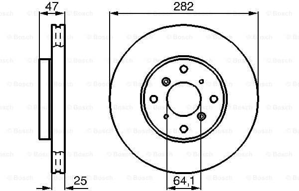 Brake Disc 0986478982