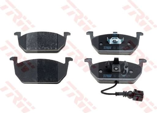 Brake pads front, Top Quality GDB2080