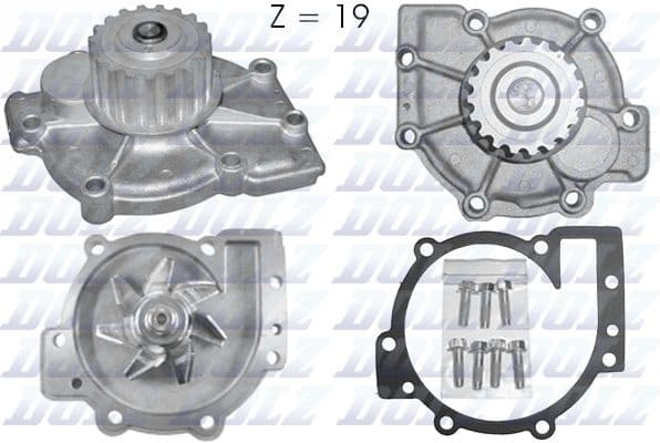 Water Pump, engine cooling R199