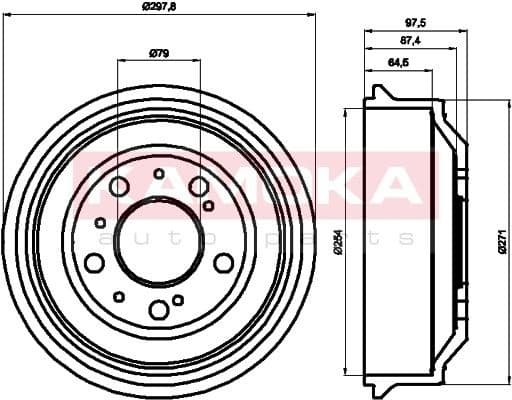 Brake Drum 104001