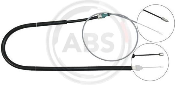 Cable Pull, parking brake K12976