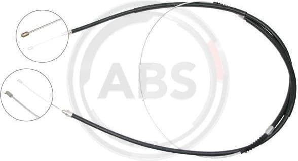 Cable Pull, parking brake K16845