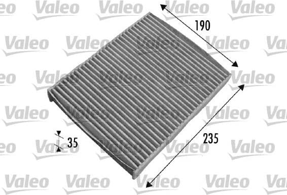 Filter, cabin air VALEO PROTECT 698693