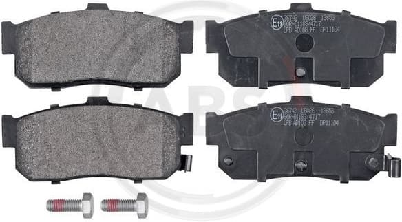 Brake Pad Set, disc brake 36742