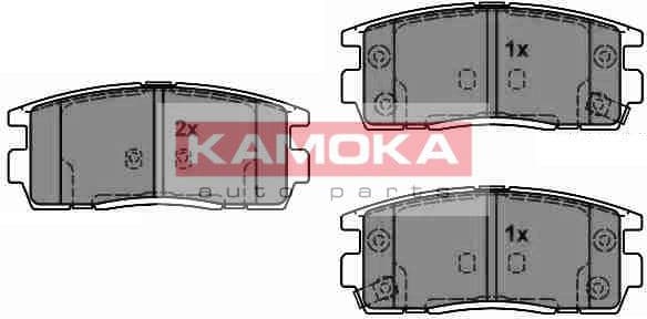 Brake Pad Set, disc brake JQ1018370