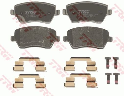 Brake pads front, Top Quality GDB3396 - image 2