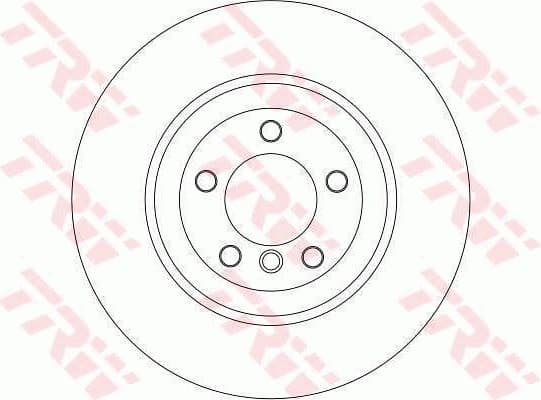 Brake Disc TRW SINGLE DF4389S - image 2
