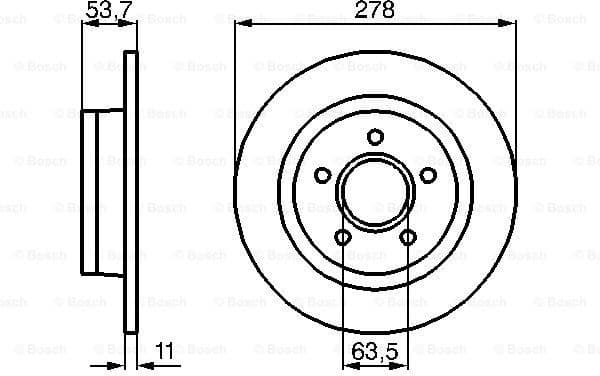 Brake Disc 0986479070 - image 5