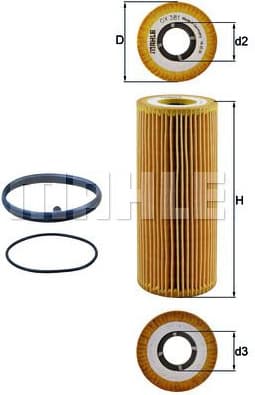 Filter oil OX381D - image 8