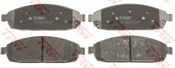 Brake pads front, Top Quality GDB4136 - image 2