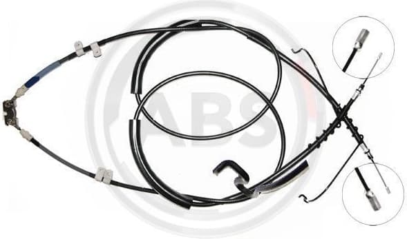 Cable Pull, parking brake K17725