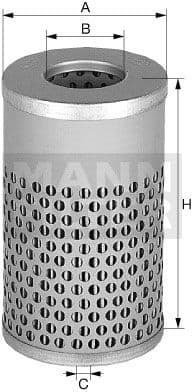Filter oil H617N