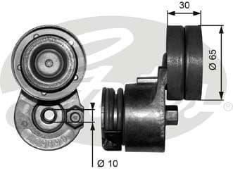 Belt Tensioner, V-ribbed belt DriveAlign™ T38482