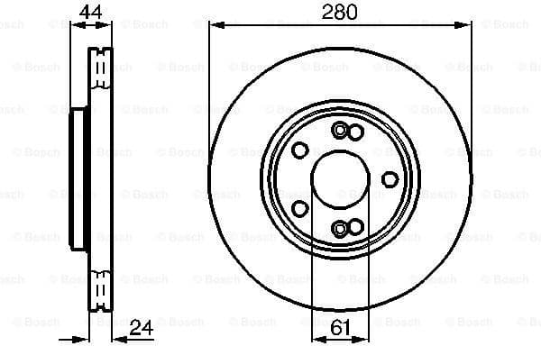 Brake Disc 0986478734 - image 5