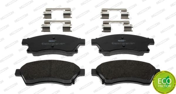 Brake pads front, Top Quality FDB4262 - image 2
