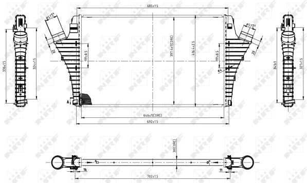 Charge Air Cooler 30858