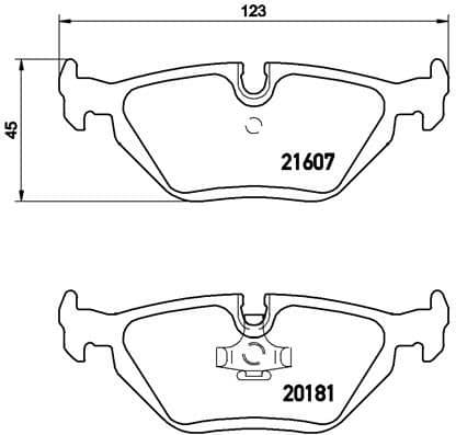 Brake Pad Set, disc brake PRIME LINE P06013