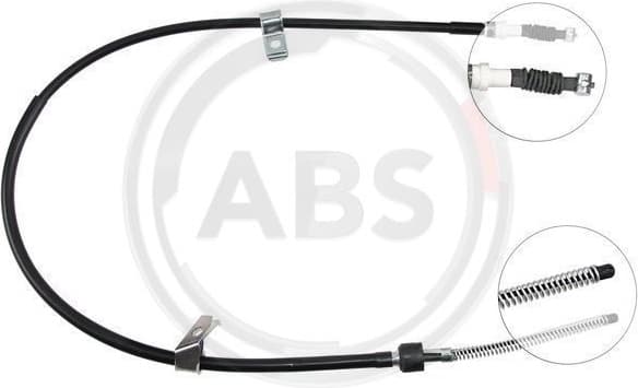 Cable Pull, parking brake K11487