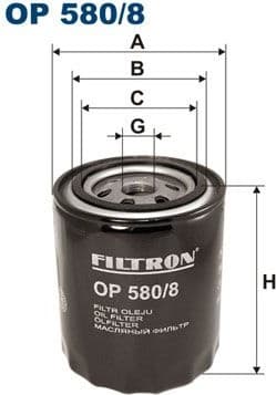 Oil Filter OP580/8