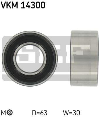 Tensioner Pulley, timing belt VKM 14300